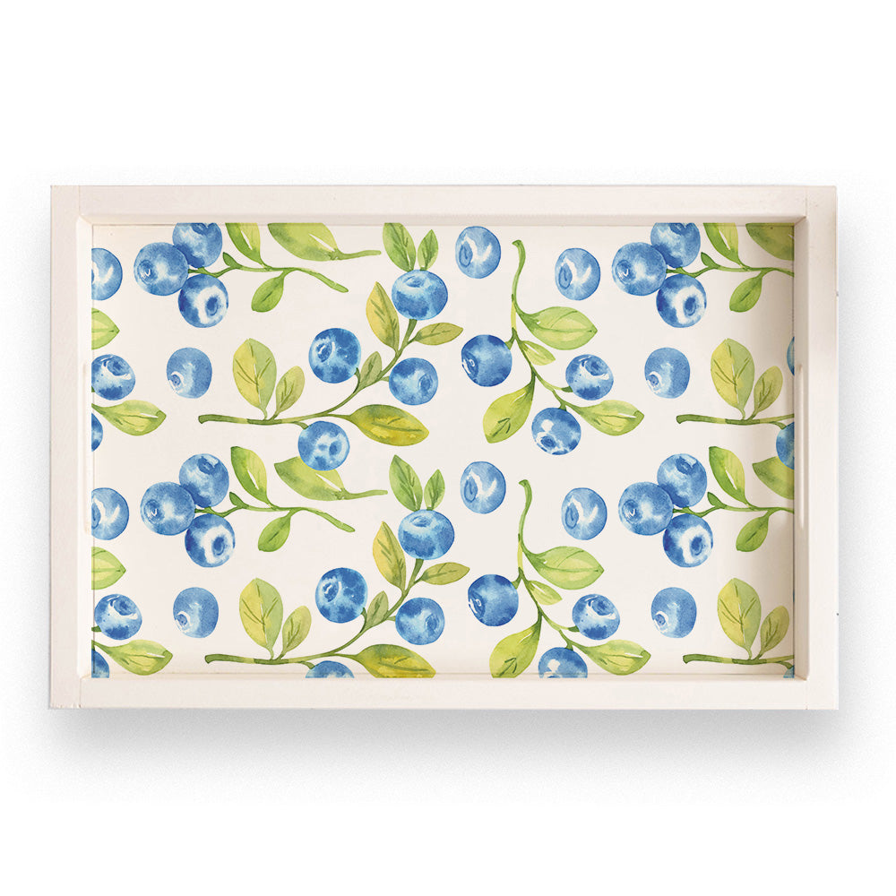 Blueberries Serving Tray