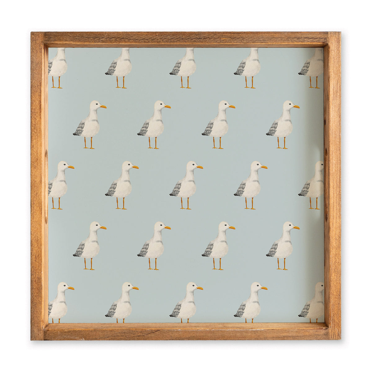 Seagull Pattern Serving Tray