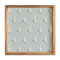 Seagull Pattern Serving Tray