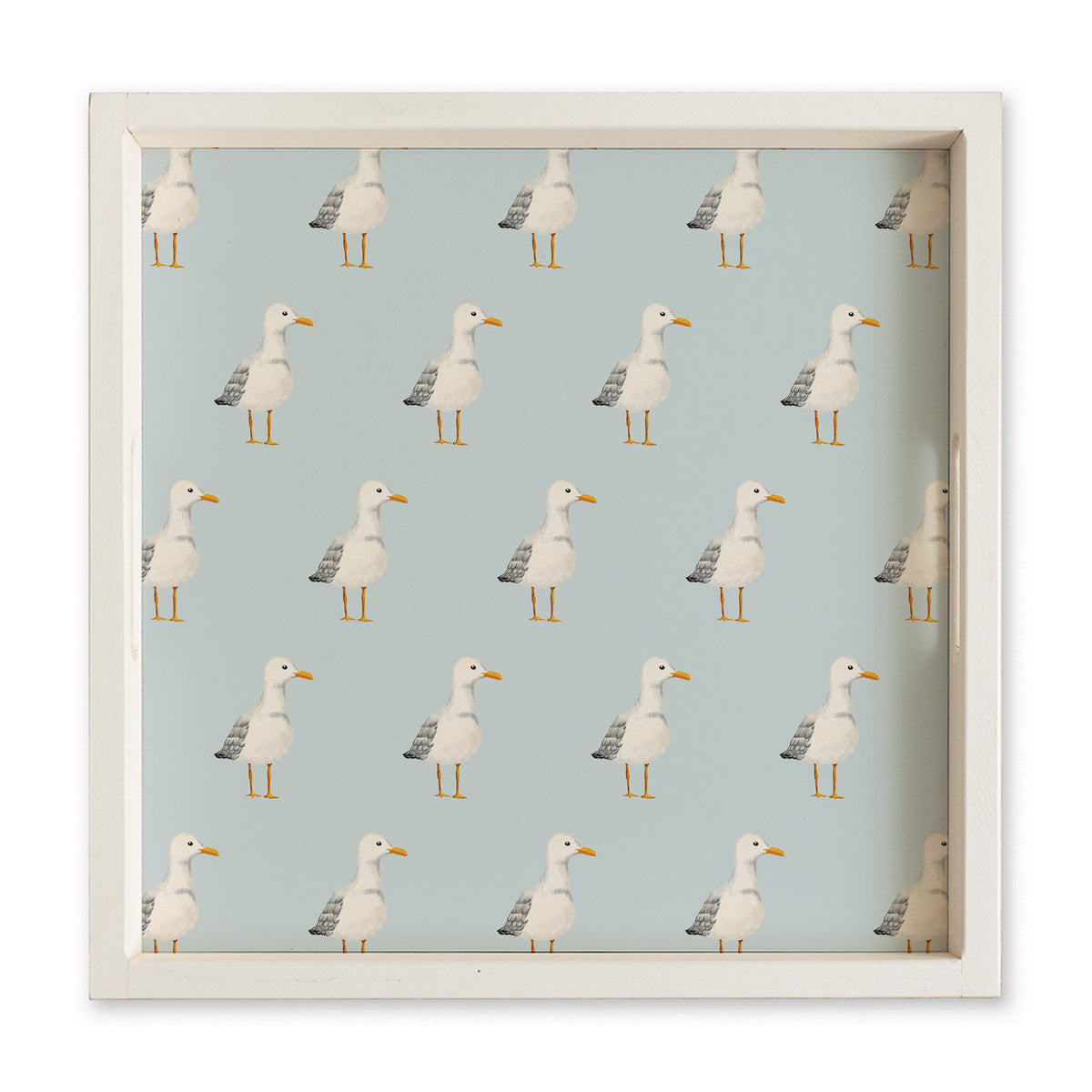 Seagull Pattern Serving Tray