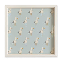 Seagull Pattern Serving Tray