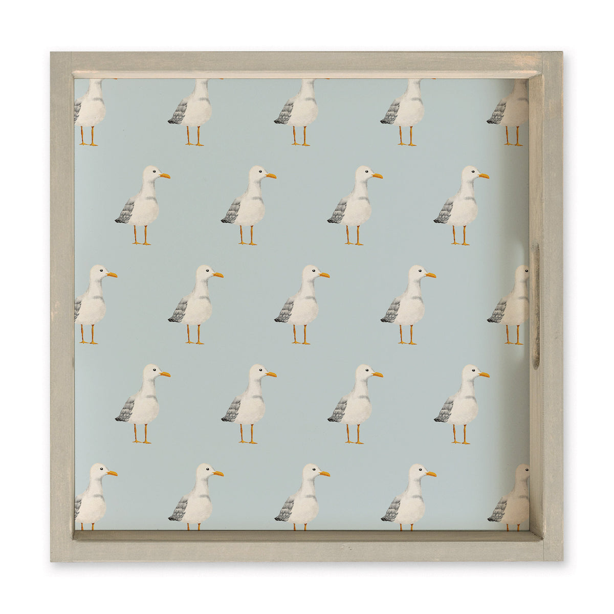 Seagull Pattern Serving Tray