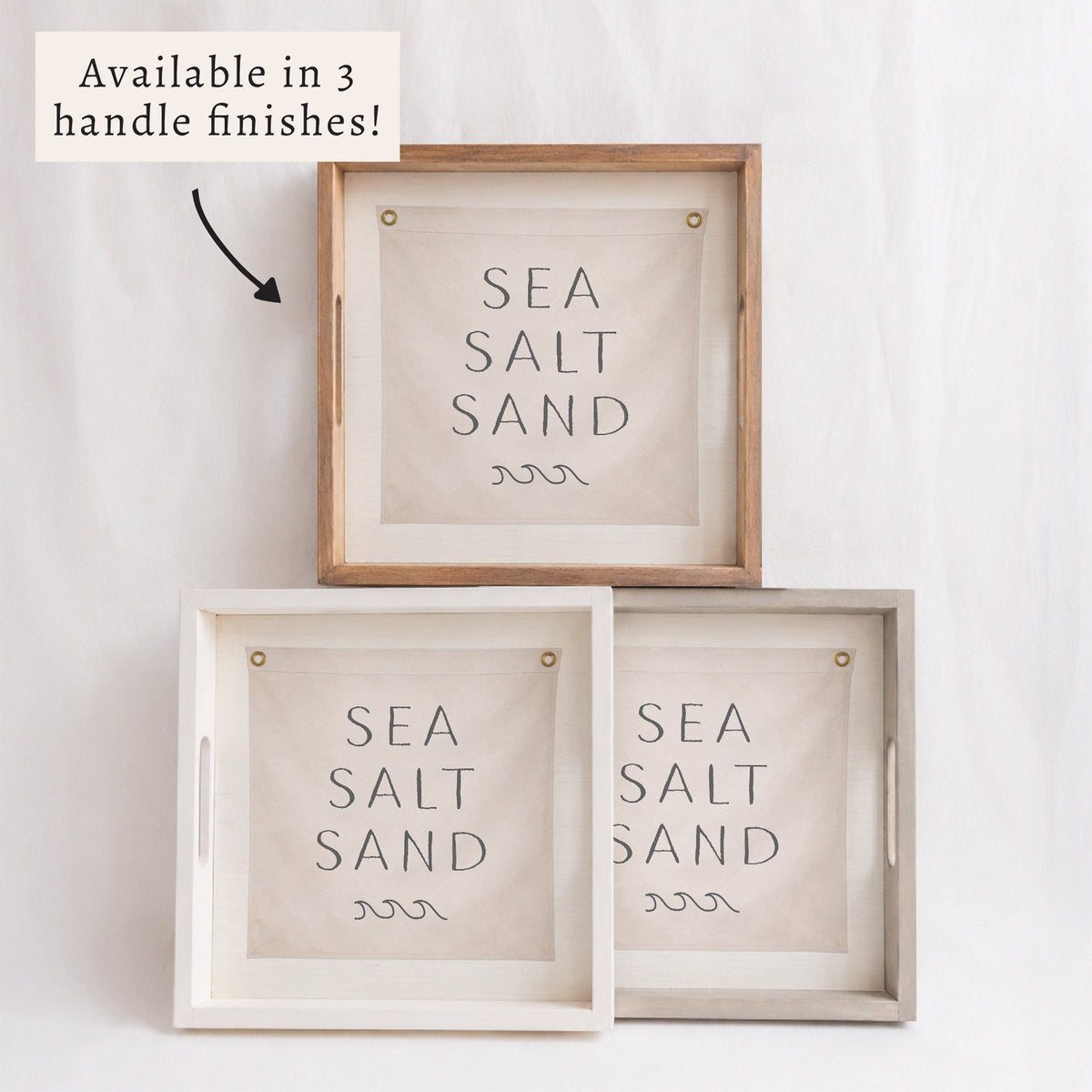 Sea Salt Sand Serving Tray