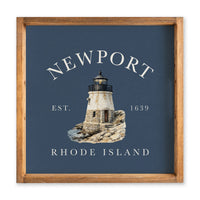 Newport Castle Hill Lighthouse Serving Tray