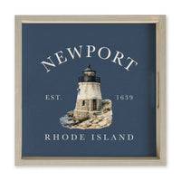 Newport Castle Hill Lighthouse Serving Tray