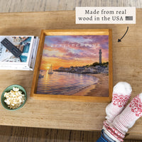 Provincetown Seascape Serving Tray
