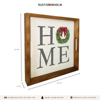 Holiday Home Serving Tray