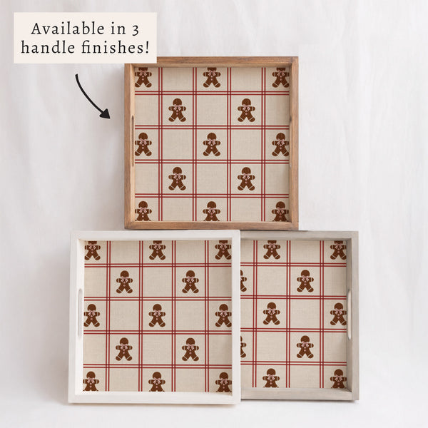 Gingerbread Man Serving Tray