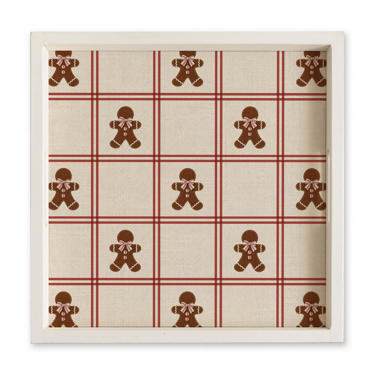 Gingerbread Man Serving Tray