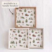 Holiday Hometown Icons Serving Tray