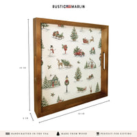 Holiday Hometown Icons Serving Tray