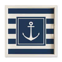 Anchor Stripes Serving Tray