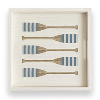 Striped Oars Serving Tray