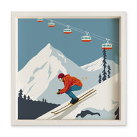 Bluebird Ski Day Serving Tray