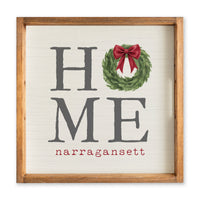 Holiday Home Personalized Serving Tray