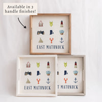 Rhode Island Icons Personalized Serving Tray
