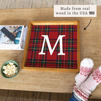 Classic Tartan Personalized Serving Tray