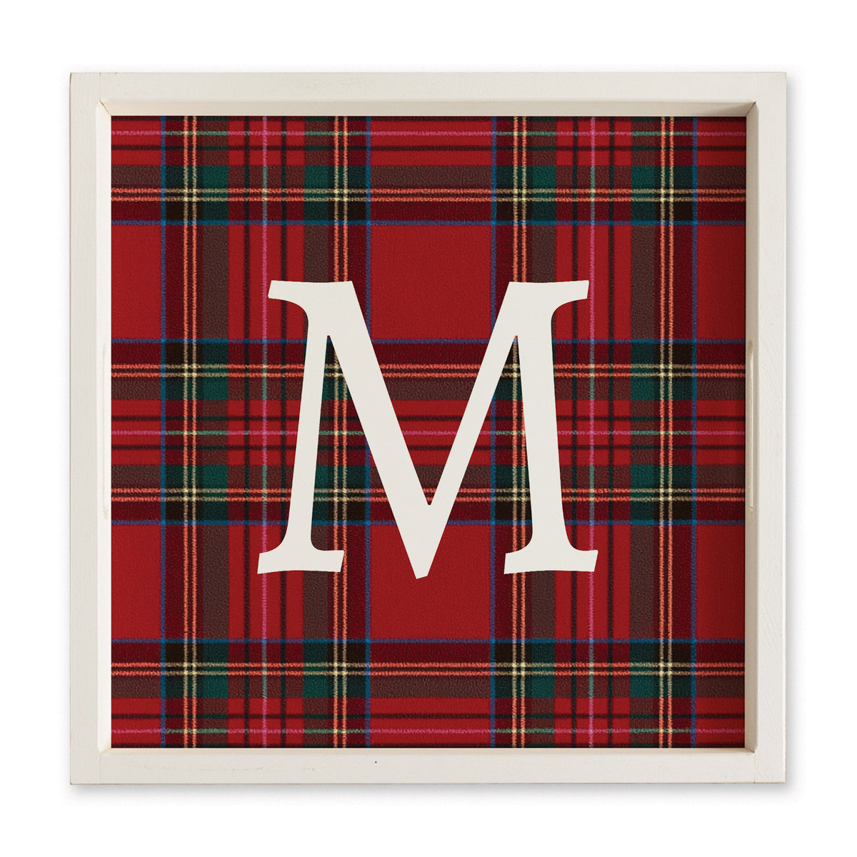 Classic Tartan Personalized Serving Tray