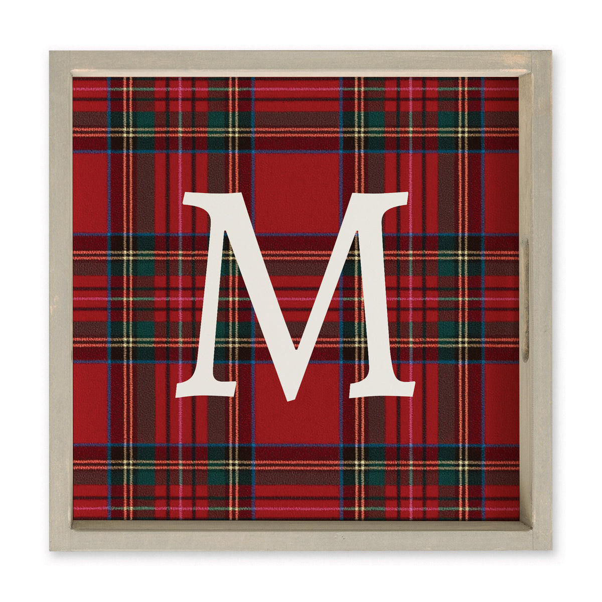 Classic Tartan Personalized Serving Tray
