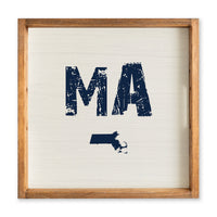 Rustic State Personalized Serving Tray