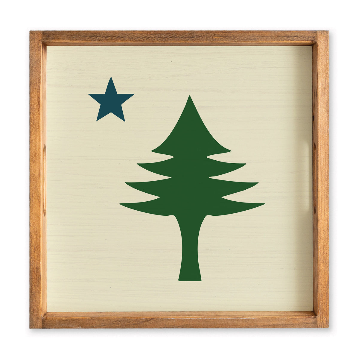 Maine Flag Serving Tray