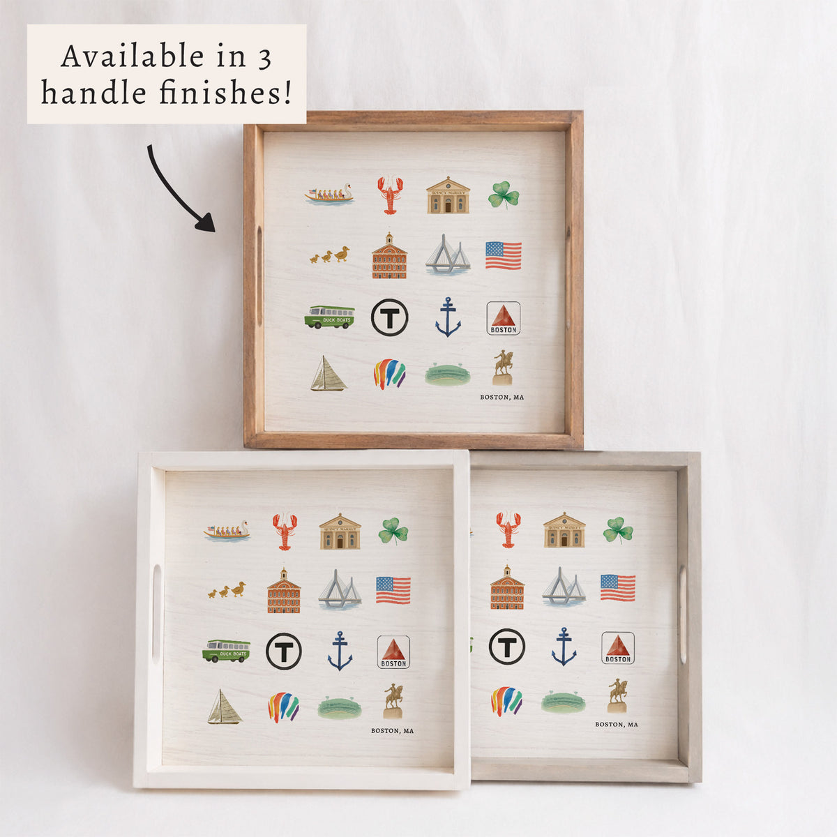 Boston Icons Serving Tray