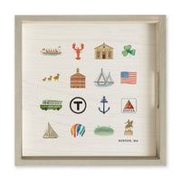 Boston Icons Serving Tray