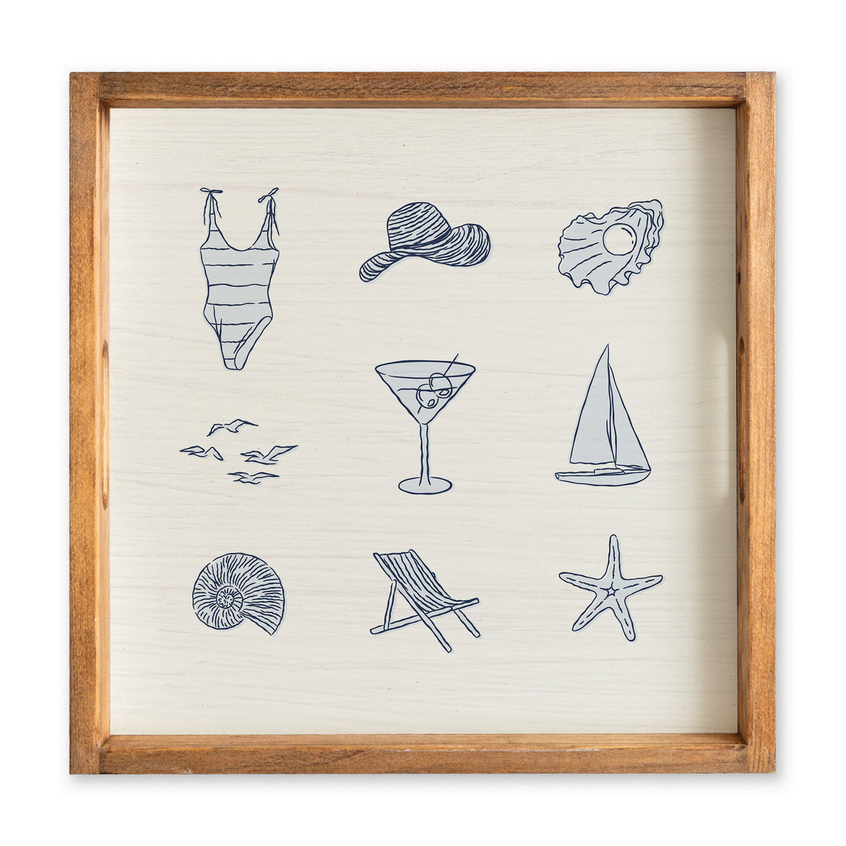 Coastal Icon Serving Tray