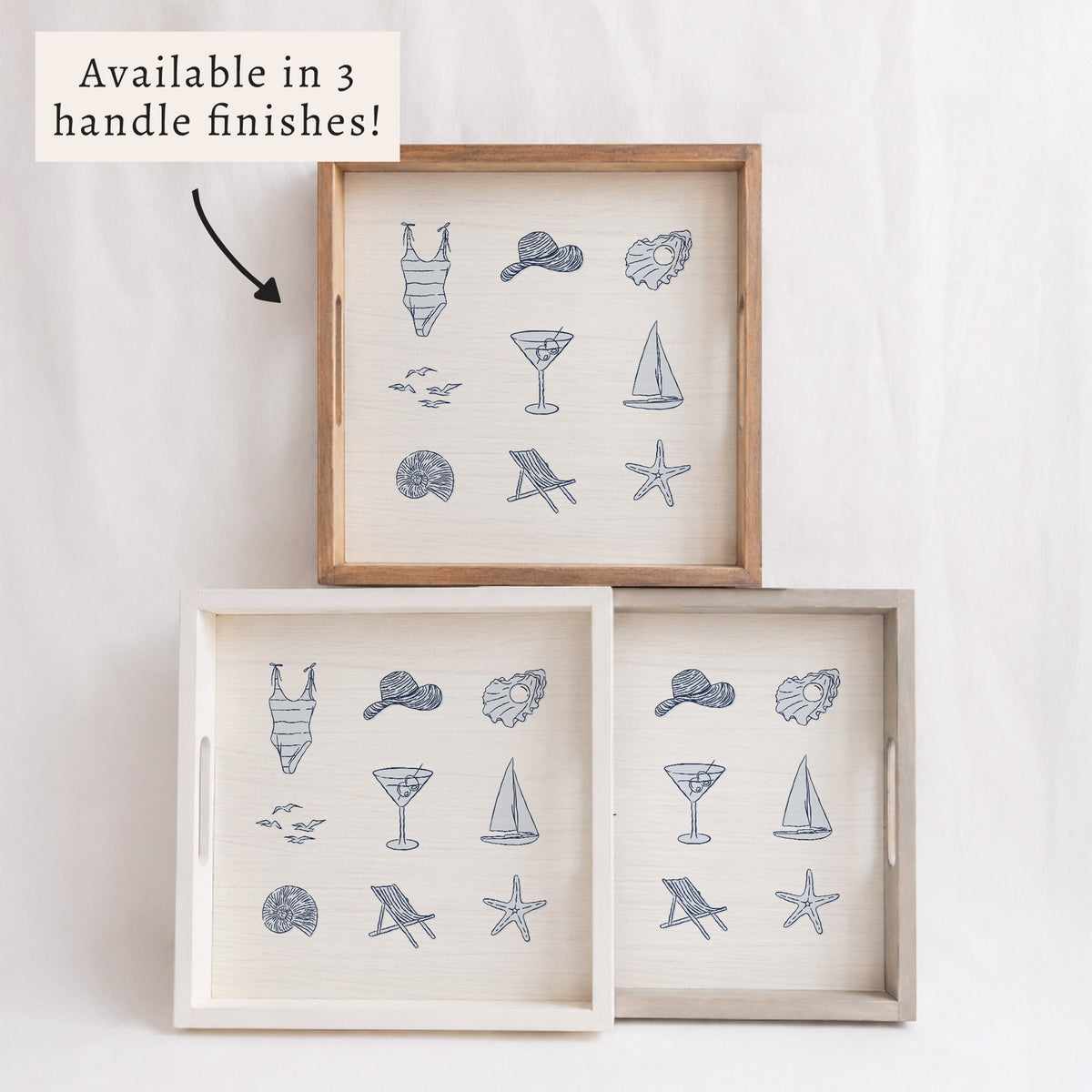 Coastal Icon Serving Tray
