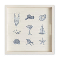 Coastal Icon Serving Tray