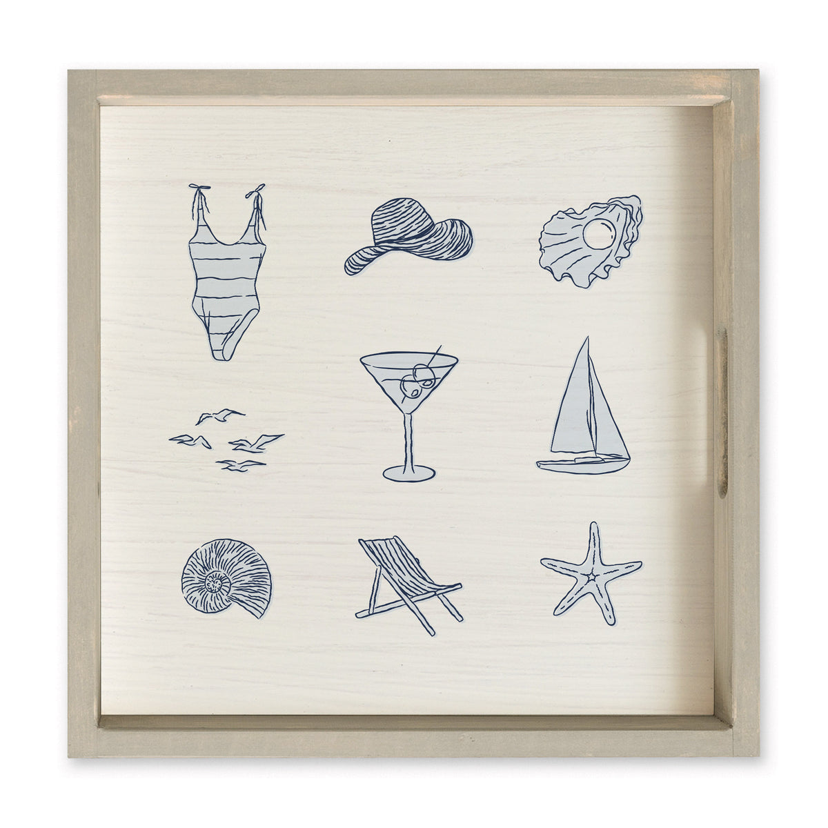 Coastal Icon Serving Tray