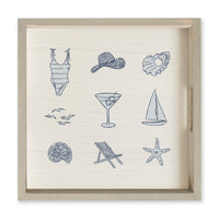 Coastal Icon Serving Tray