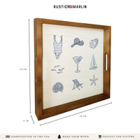 Coastal Icon Serving Tray