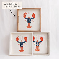 Nautical Lobster Serving Tray