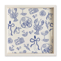 Summer Feast Icon Serving Tray