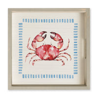 Stitched Crab Serving Tray