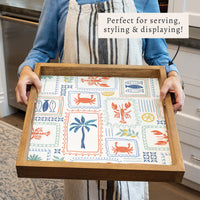 Seaside Tiles Serving Tray