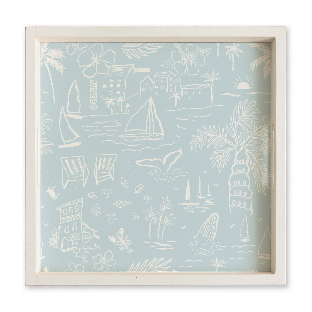 Ocean Breeze Serving Tray
