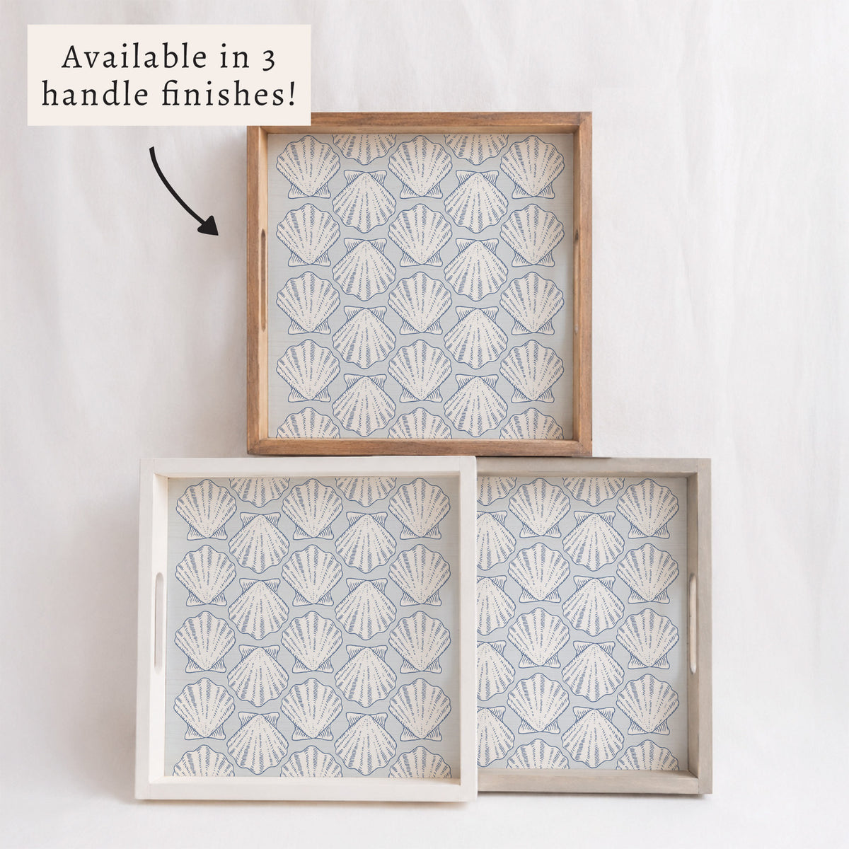 Scallop Shells Serving Tray