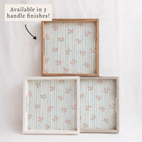 Blush Bloom Serving Tray