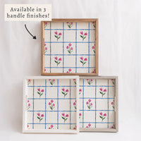 Garden Grid Tray Serving Tray