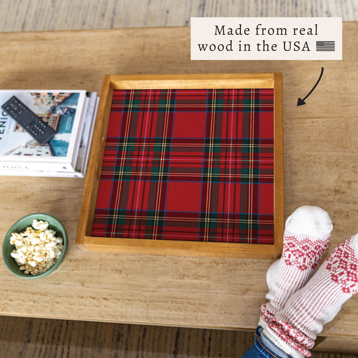 Classic Tartan Serving Tray