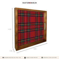 Classic Tartan Serving Tray