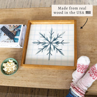 Snowflake Serving Tray