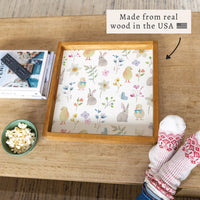 Easter Floral Serving Tray