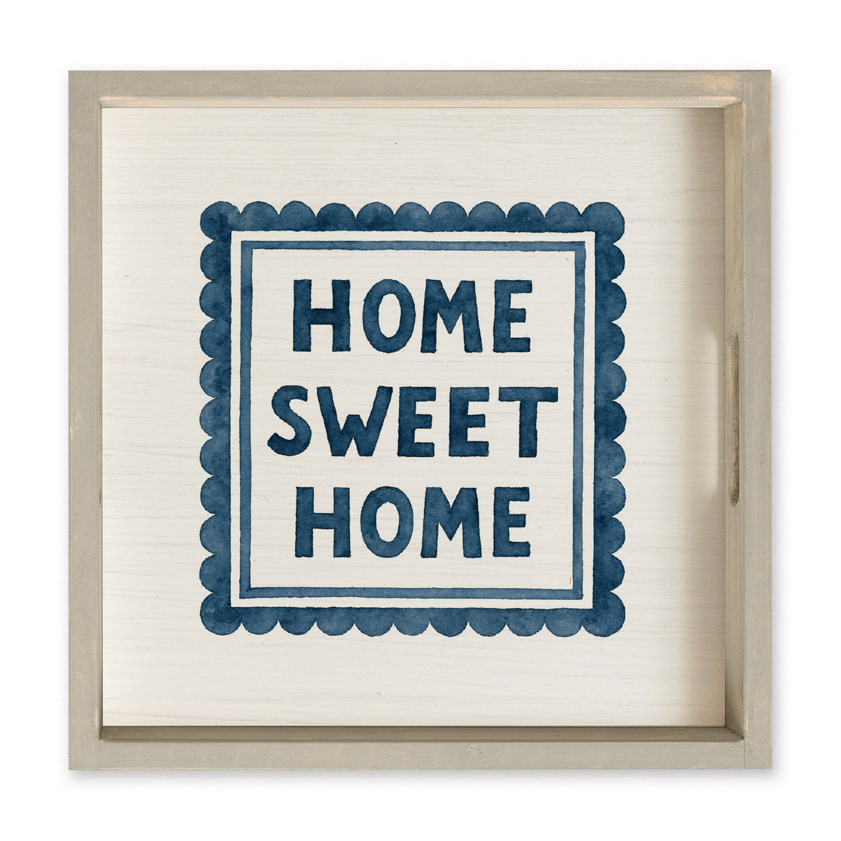Home Sweet Home Stamp Serving Tray