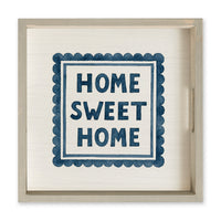 Home Sweet Home Stamp Serving Tray