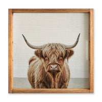 Highland Cow Serving Tray