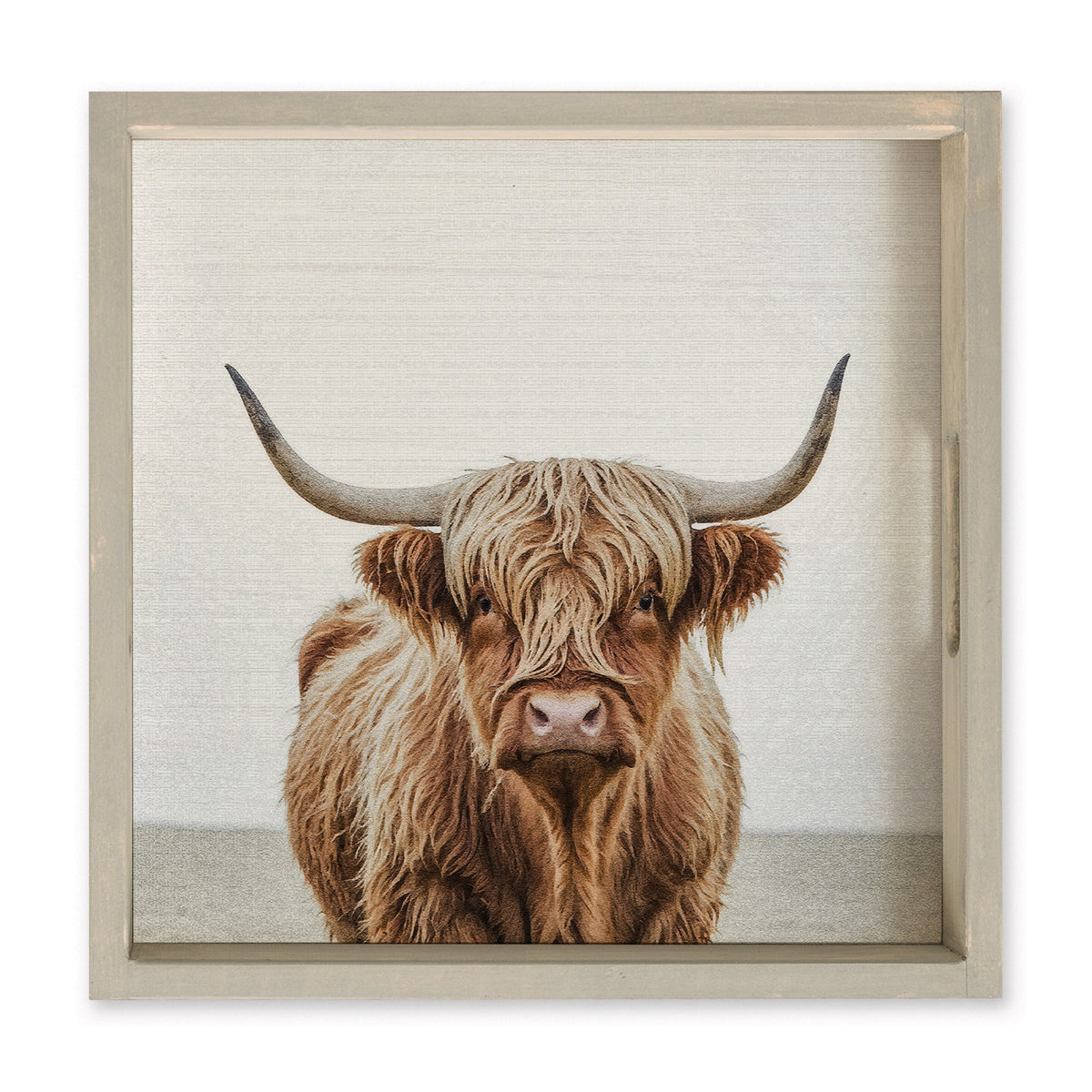 Highland Cow Serving Tray