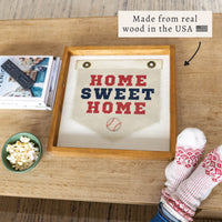 Home Sweet Home Sox Serving Tray